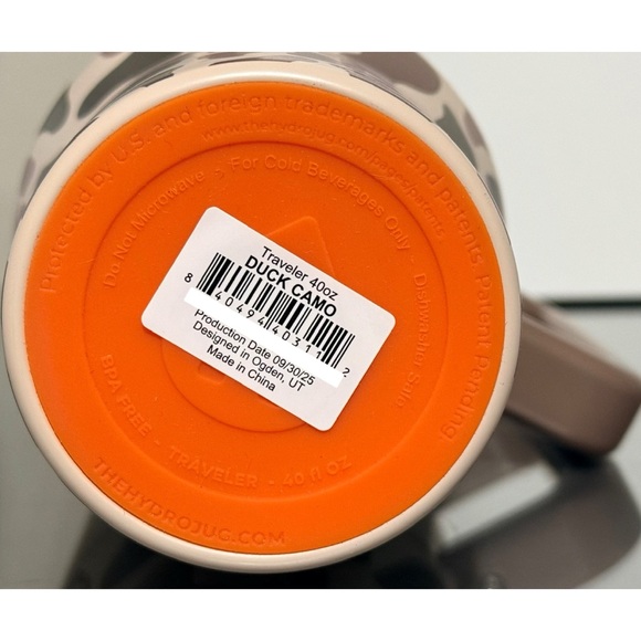 HydroJug 40oz Traveler, DUCK CAMO - Picture 4 of 4